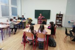 Beseda s Petrou Braunovou  4.A 13.12.